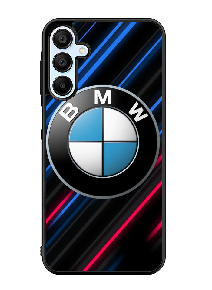 BMW Logo Red Blue Line Samsung Galaxy A15 5G Case OV11174
