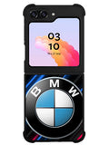 BMW Logo Red Blue Line Samsung Galaxy Z Flip 5 5G 2023 Case OV11174