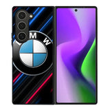 BMW Logo Red Blue Line Samsung Galaxy Z Fold 6 5G 2024 Case OV11174