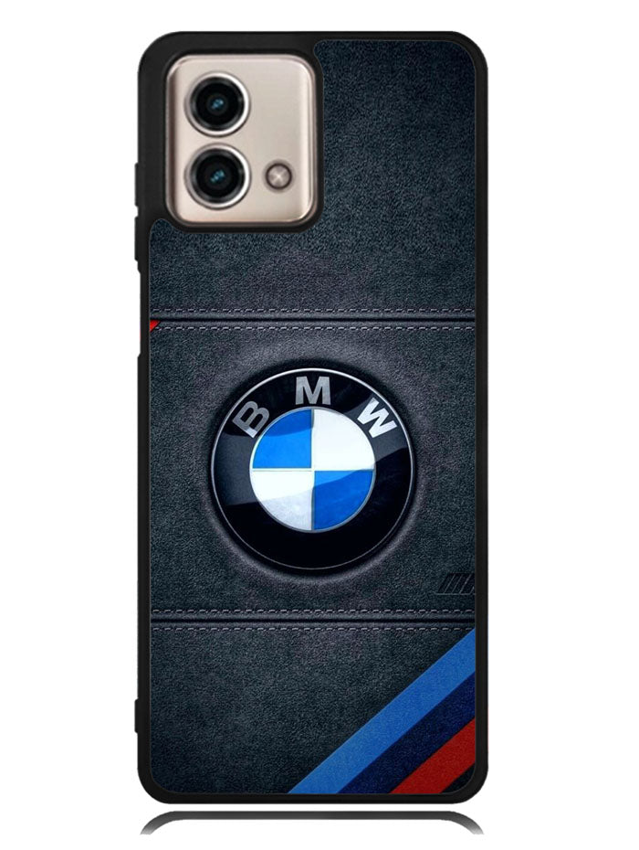 Bmw Logo Leather Motorola Moto G Stylus 5G 2023 Case