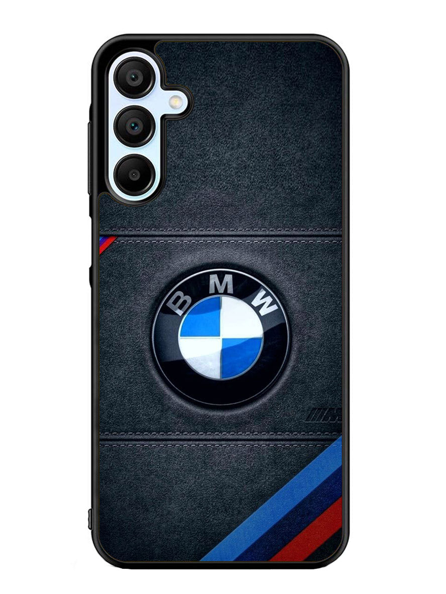 Bmw Logo Leather Samsung Galaxy A25 5G Case