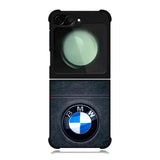 Bmw Logo Leather Samsung Galaxy Z Flip 6 Case