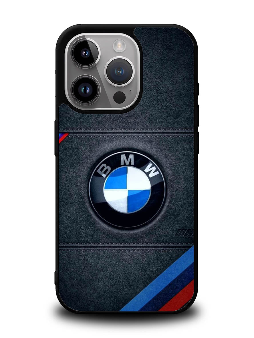 Bmw Logo Leather iPhone 16 Pro Max Case