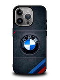 Bmw Logo Leather iPhone 15 Pro Case