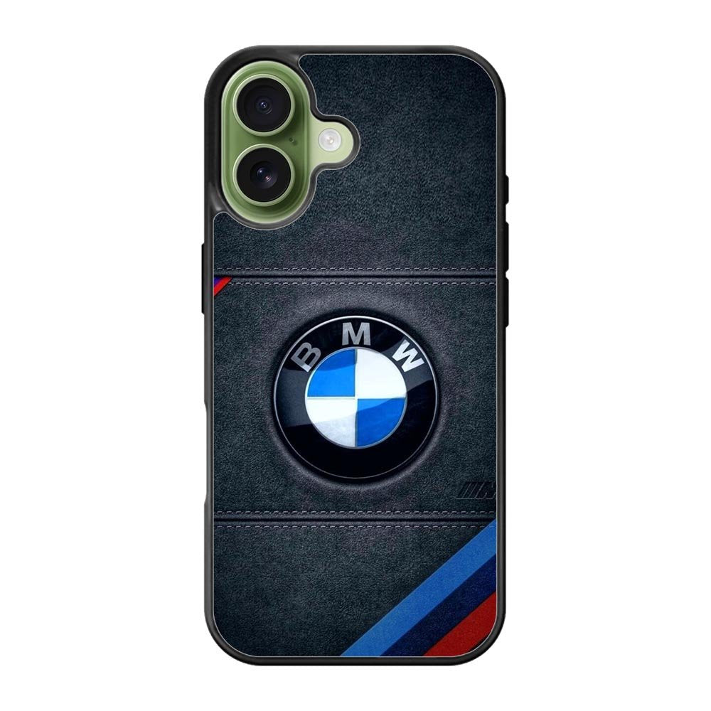 Bmw Logo Leather iPhone 17 Case