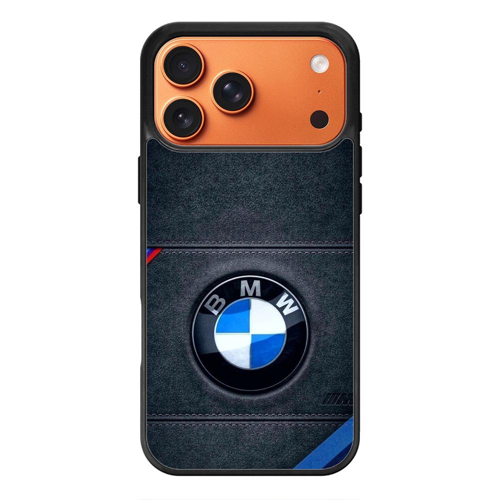 Bmw Logo Leather iPhone 17 Pro Case