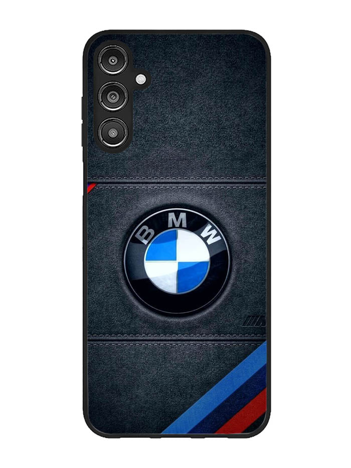 Bmw Logo Leather Samsung Galaxy A14 5G Case