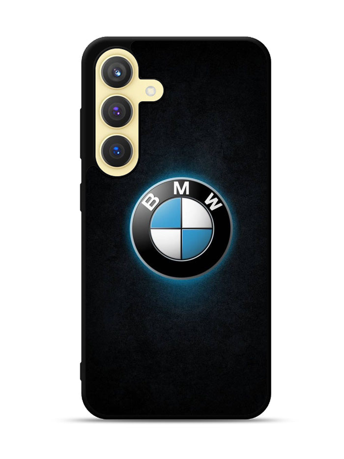 BMW Blue Glow Logo Samsung Galaxy S25 5G Case OV11164