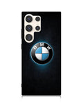 BMW Blue Glow Logo Samsung Galaxy S25 Ultra 5G Case QC11164