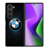 BMW Blue Glow Logo Samsung Galaxy Z Fold 6 5G 2024 Case OV11164
