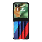 BMW Stripes On Metal Motorola Moto RAZR 2025 Case OV11182