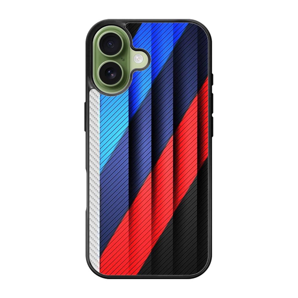 BMW Stripes On Metal iPhone 17 Case QC11182