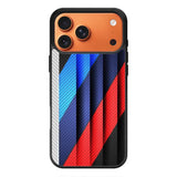 BMW Stripes On Metal iPhone 17 Pro Case QC11182