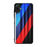 BMW Stripes On Metal Samsung Galaxy A07 Case QC11182