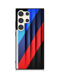 BMW Stripes On Metal Samsung Galaxy S25 Ultra 5G Case QC11182
