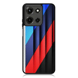 BMW Stripes On Metal Motorola Moto G 5G 2025 Case OV11182