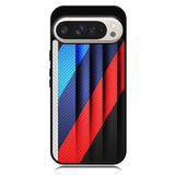 BMW Stripes On Metal Google Pixel 10 | Google Pixel 10 Pro Case RC11182