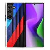 BMW Stripes On Metal Samsung Galaxy Z Fold 6 5G 2024 Case OV11182