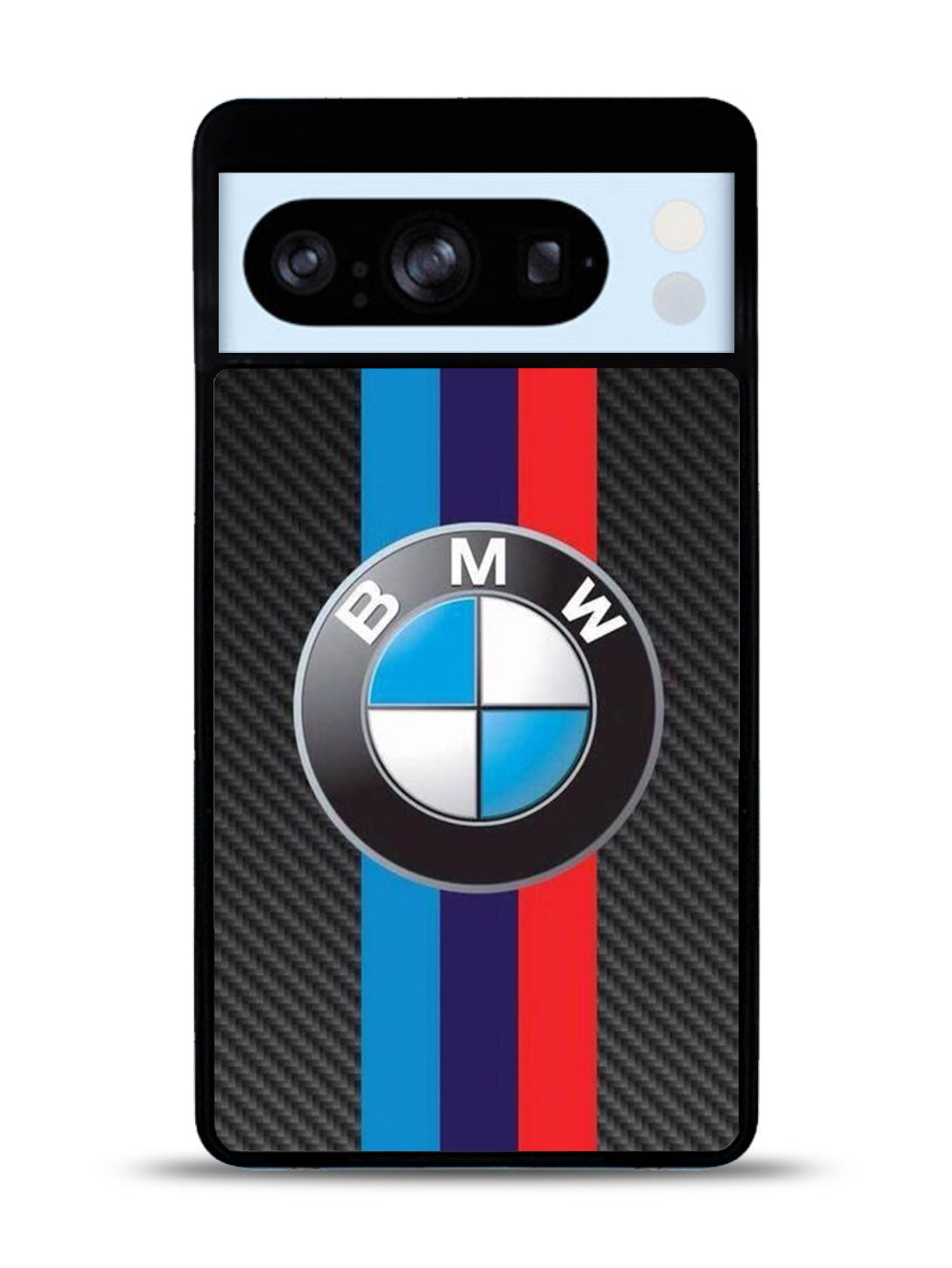 BMW Carbon Stripes Logo Google Pixel 8 Pro Case QC11168