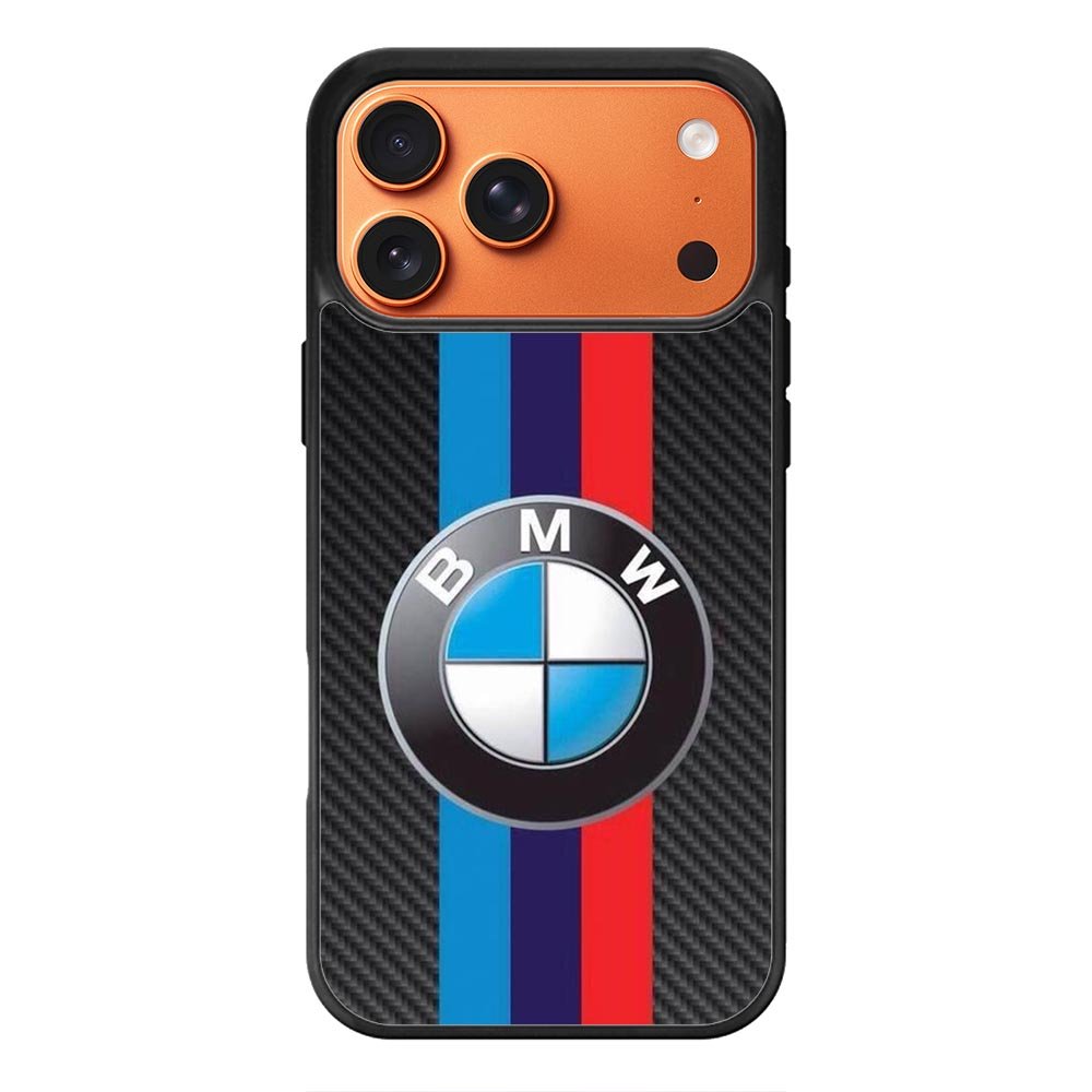 BMW Carbon Stripes Logo iPhone 17 Pro Max Case OV11168
