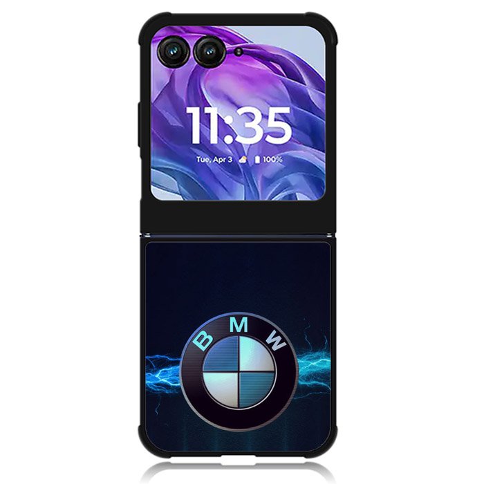 BMW Logo BLue Thunder Motorola Moto Razr Plus 2024 , Moto Razr+ 2024 Case OV11171