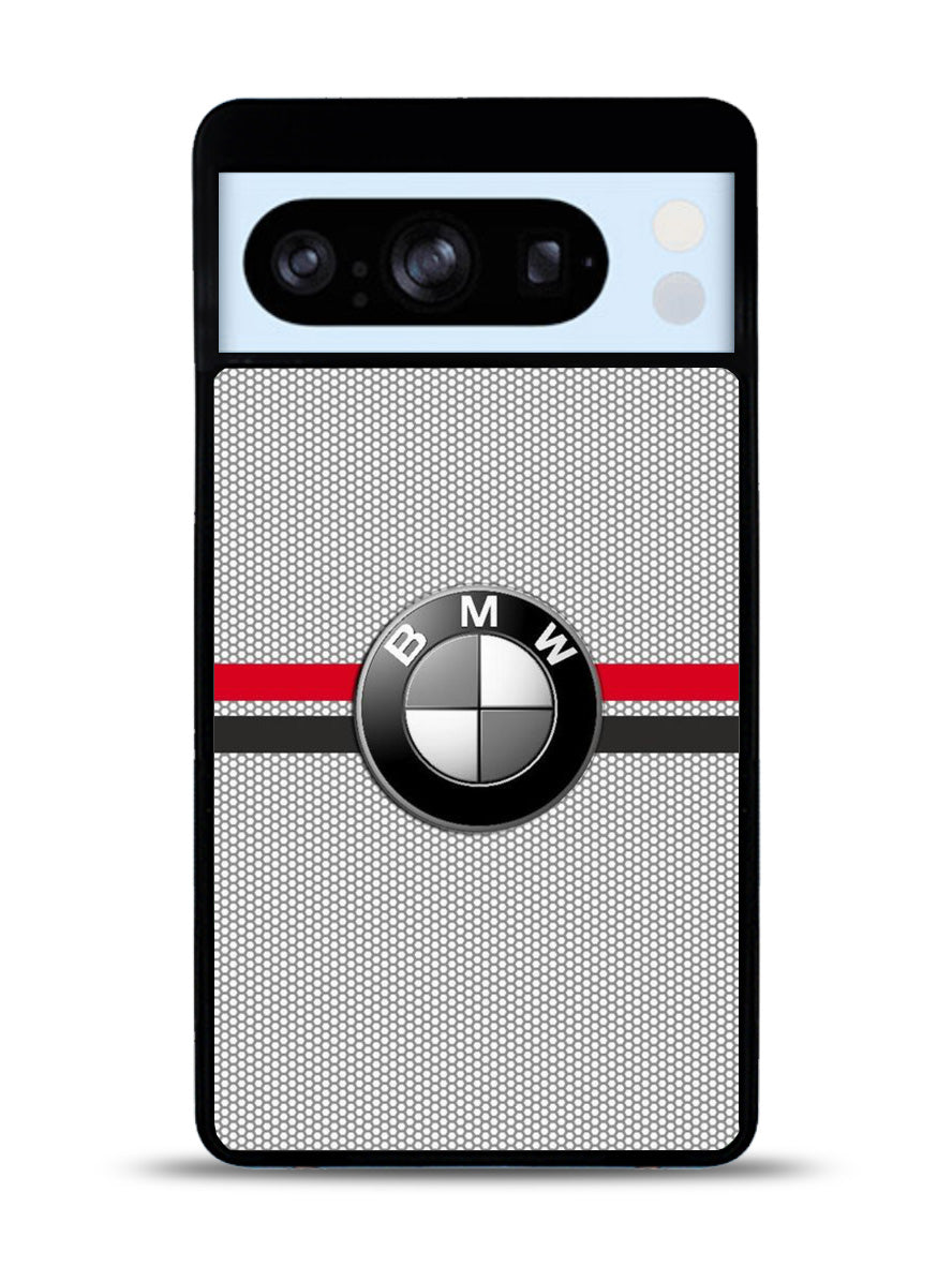 BMW Racing Red Black Logo Google Pixel 8 Pro Case QC11179