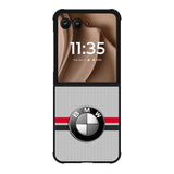 BMW Racing Red Black Logo Motorola Moto RAZR Plus 2025 Case OV11179