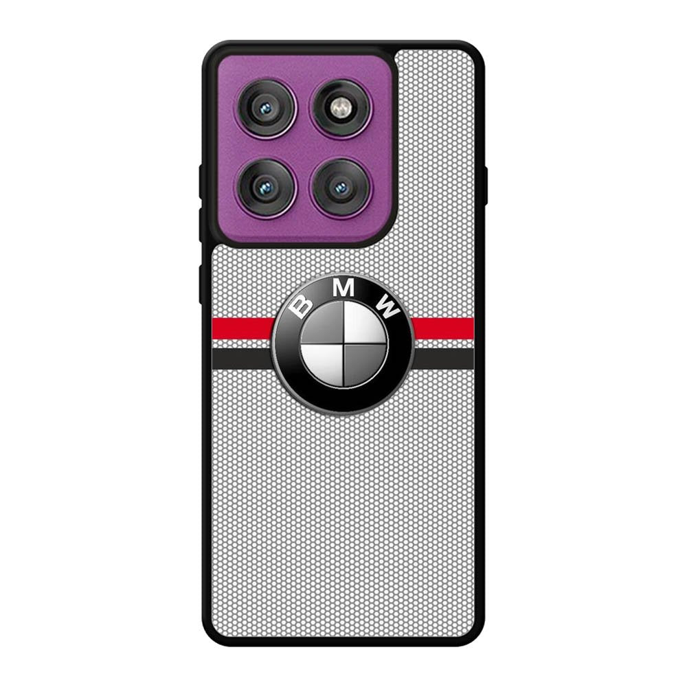 BMW Racing Red Black Logo Motorola Moto Edge 60 Pro Case QC11179