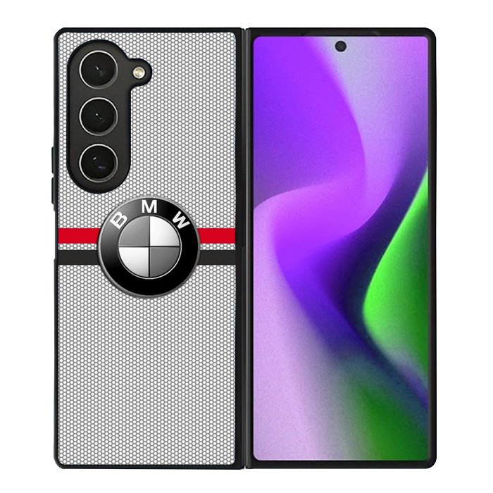 BMW Racing Red Black Logo Samsung Galaxy Z Fold 6 5G 2024 Case OV11179