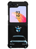 BMW Blue Neon Samsung Galaxy Z Flip 5 5G 2023 Case OV11167