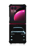 BMW Blue Neon Motorola Moto Razr Plus 2023 , Moto Razr+ 2023 Case OV11167