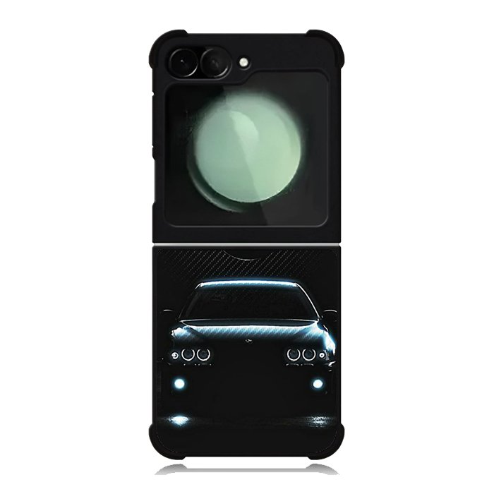 BMW Blue Neon Samsung Galaxy Z Flip 6 5G 2024 Case OV11167