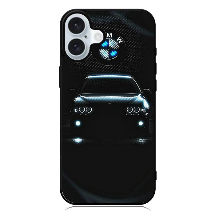 BMW Blue Neon iPhone 16 Case QC11167