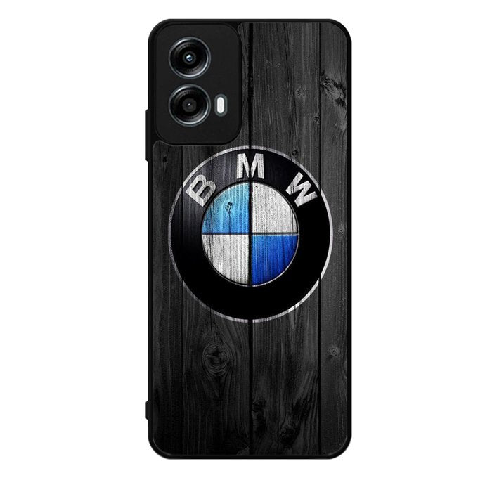 BMW Wood Logo Motorola Moto G Play 2024 Case OV11184