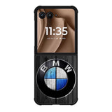 BMW Wood Logo Motorola Moto RAZR Plus 2025 Case OV11184
