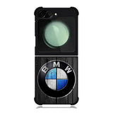 BMW Wood Logo Samsung Galaxy Z Flip 6 5G 2024 Case OV11184