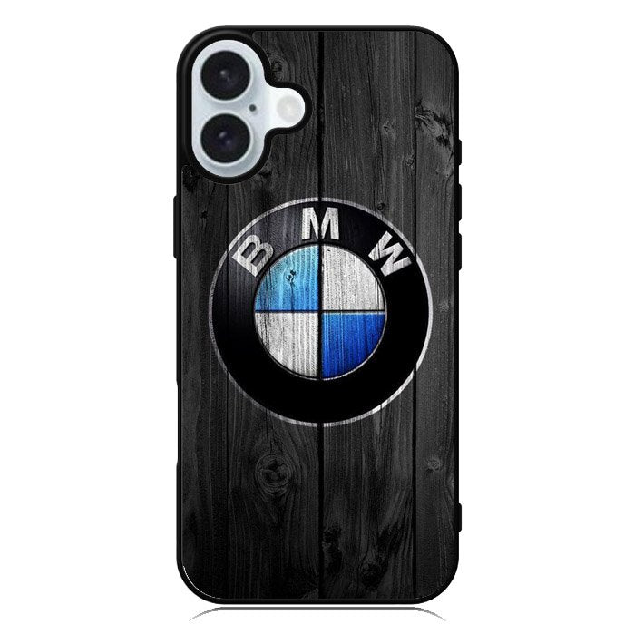 BMW Wood Logo iPhone 16 Case QC11184
