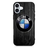 BMW Wood Logo iPhone 16 Case QC11184