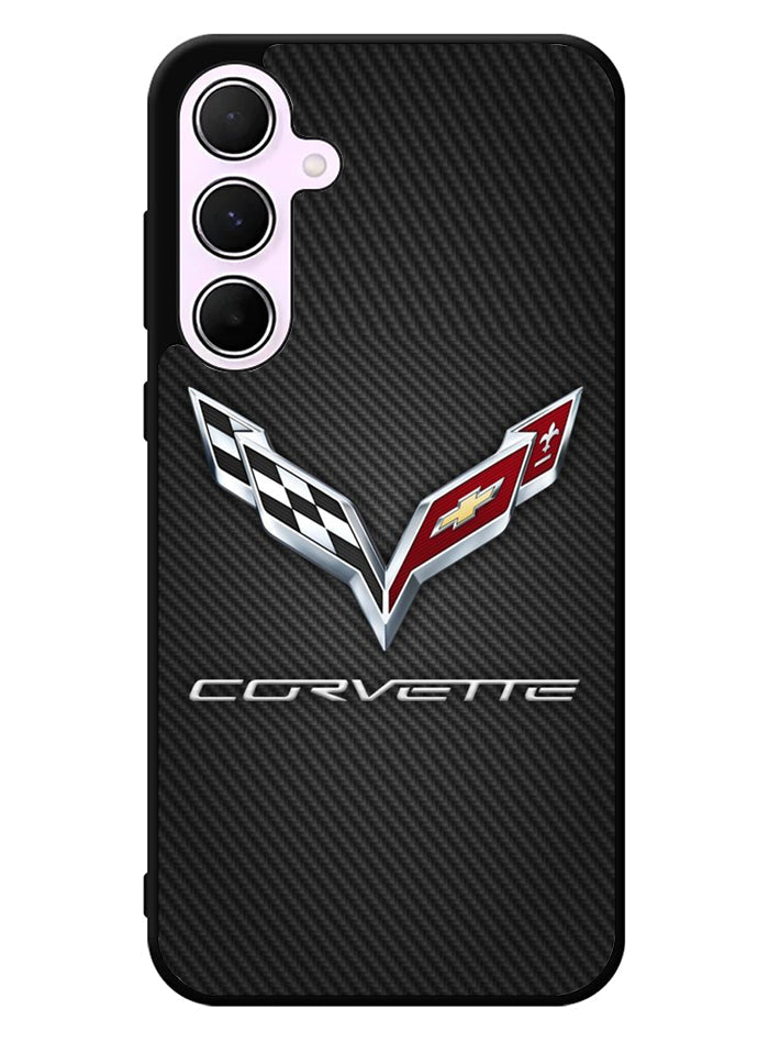 Elegant Corvette Logo Samsung Galaxy A55 5G Case