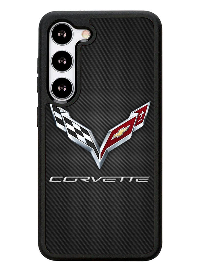 Elegant Corvette Logo Samsung Galaxy S23 5G Case