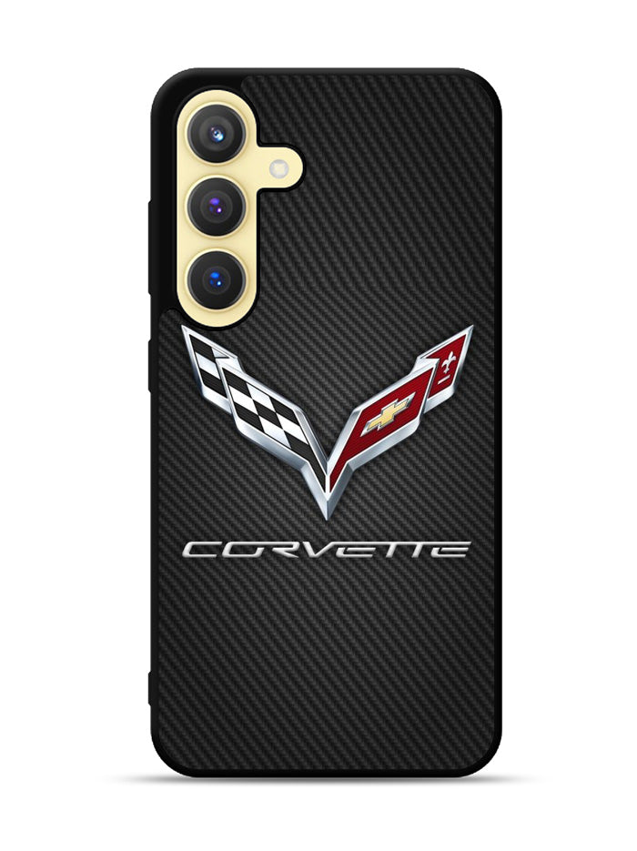 Elegant Corvette Logo Samsung Galaxy S24 Plus 5G , Samsung Galaxy S24+ 5G Case