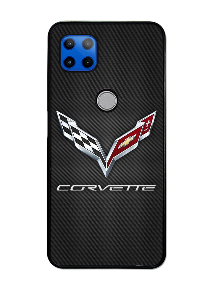 Elegant Corvette Logo Motorola Moto G 5G Case , Moto One 5G Ace Case