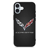Elegant Corvette Logo iPhone 16 Case