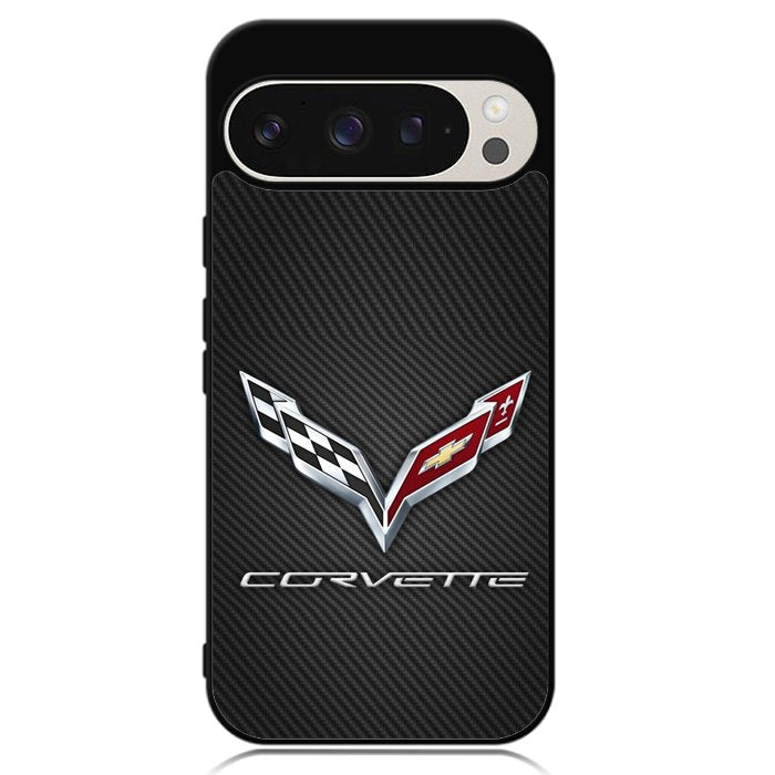 Elegant Corvette Logo Google Pixel 9 | Pixel 9 Pro Case