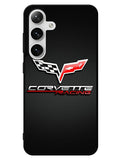Corvette Racing Logo Samsung Galaxy S25 5G Case
