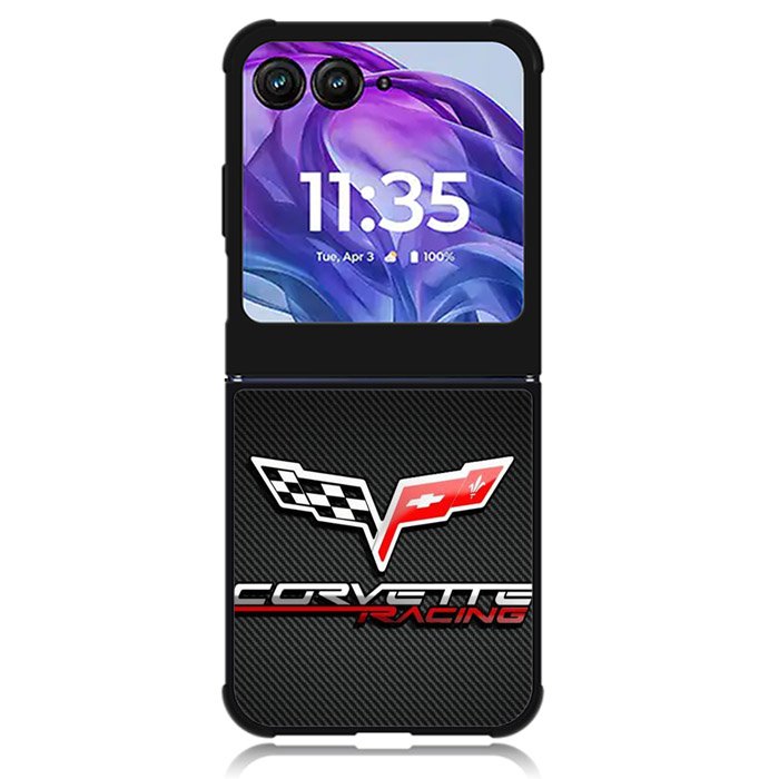 Corvette Racing Logo Motorola Moto Razr Plus 2024 , Moto Razr+ 2024 Case