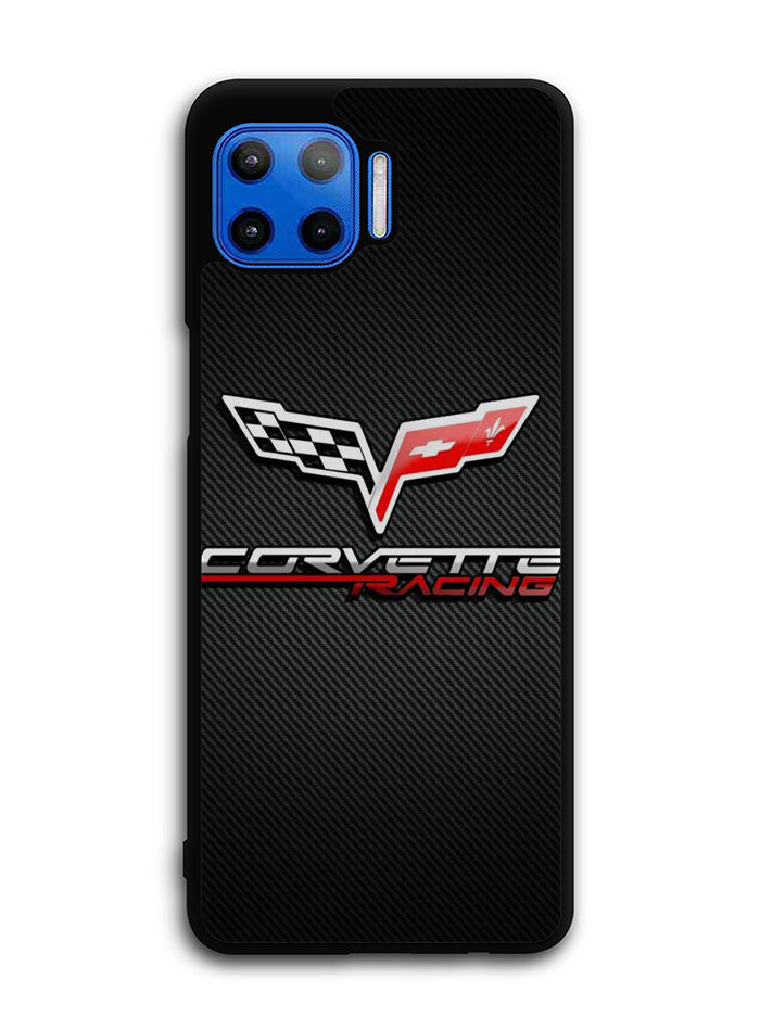 Corvette Racing Logo Motorola Moto One 5G Case , Moto One 5G UW Case , Moto G 5G Plus Case