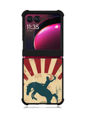 Cowboy Art The New Trend That Will Win Your Heart Motorola Moto Razr Plus 2023 , Moto Razr+ 2023 Case OV10921