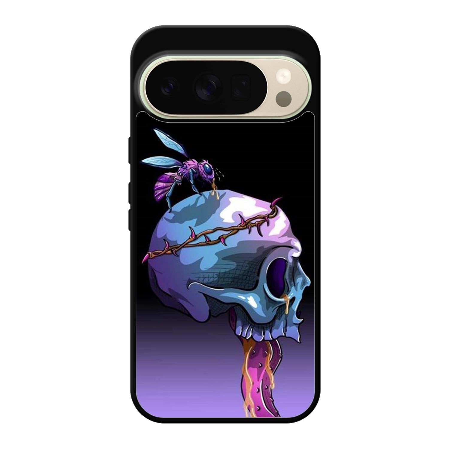 Punchy skull Bee Google Pixel 10 Pro Case OV10797