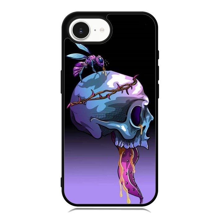 Punchy skull Bee iPhone 16e Case OV10797